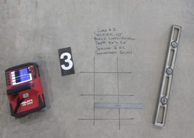 concrete scanning at a New York Manufacturing Plant
